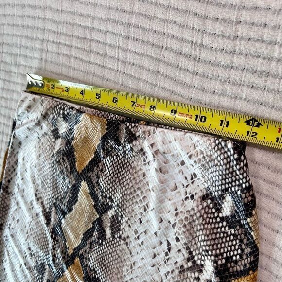 Blue Blush Womens‎ Multicolor Snake Print Pull On Mini Skirt Size Small - Picture 4 of 6